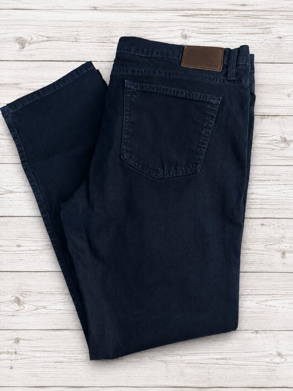 Neo Blue Women's Navy Blue Stretch Pants Size 38 Skinny Slim Fit Casual Jeans